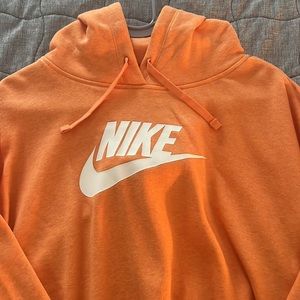Cropped orange Nike Hoodie Women’s M